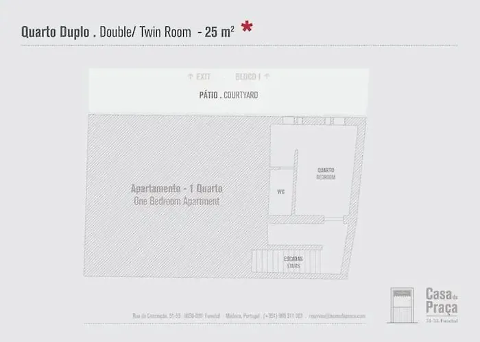 Casa Da Praça Double - By Casas Na Ilha Couette-café 3*